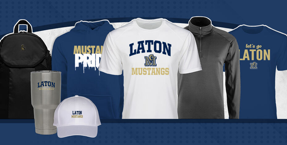 LATON HIGH SCHOOL MUSTANGS Primary Multi Module Banner: 2024 Q1 Banner