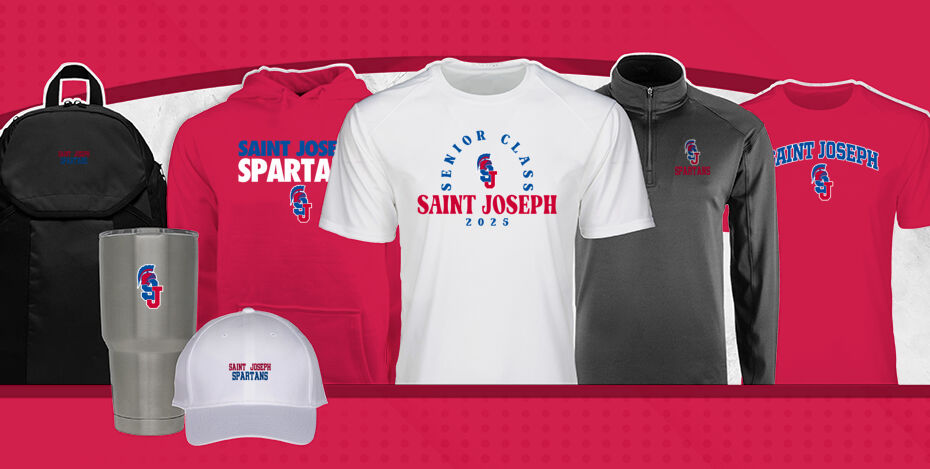 SAINT JOSEPH HIGH SCHOOL SPARTANS official sideline Primary Multi Module Banner: 2024 Q1 Banner