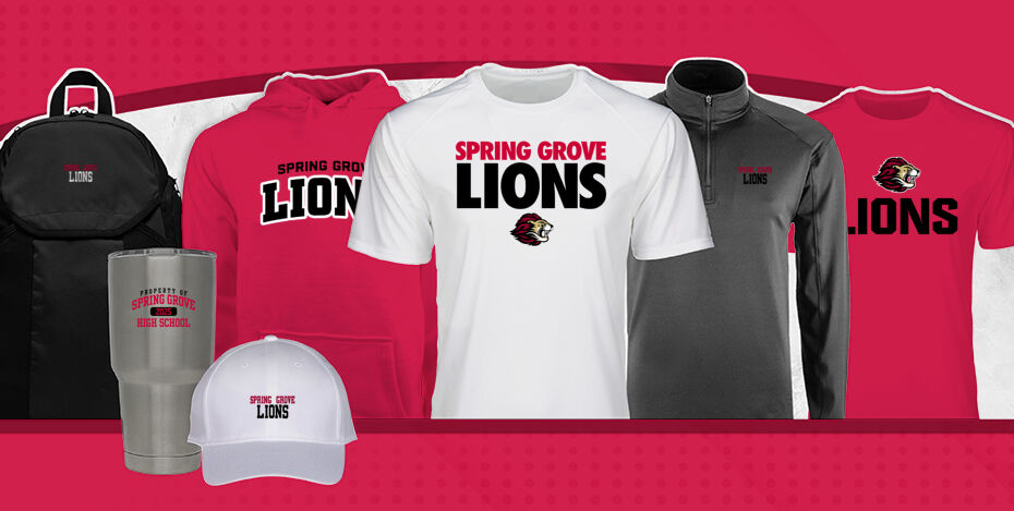 SPRING GROVE HIGH SCHOOL LIONS Primary Multi Module Banner: 2024 Q1 Banner