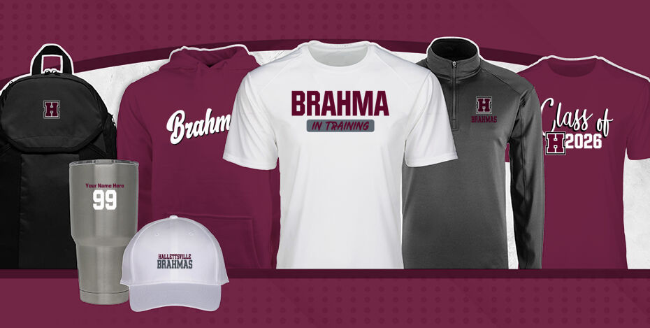 HALLETTSVILLE HIGH SCHOOL BRAHMAS Primary Multi Module Banner: 2024 Q1 Banner