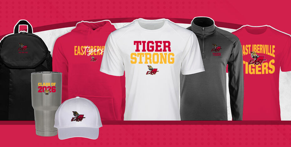 EAST IBERVILLE HIGH SCHOOL TIGERS Primary Multi Module Banner: 2024 Q1 Banner