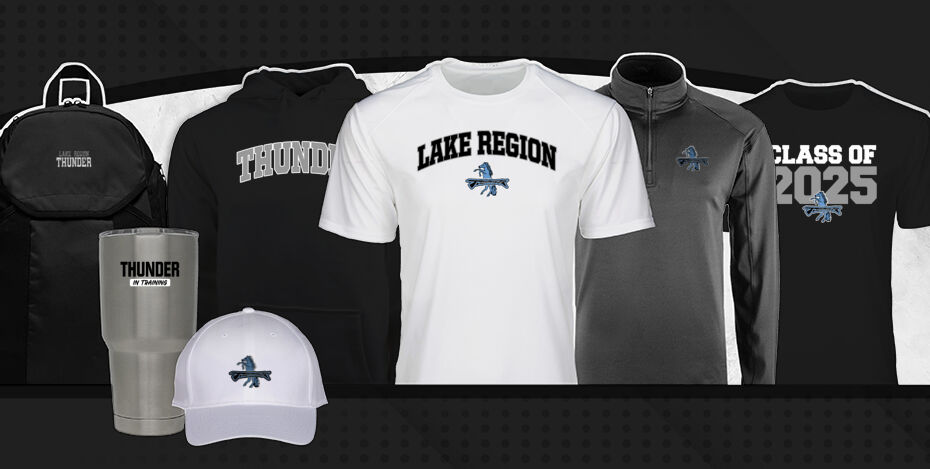 LAKE REGION HIGH SCHOOL THUNDER Primary Multi Module Banner: 2024 Q1 Banner