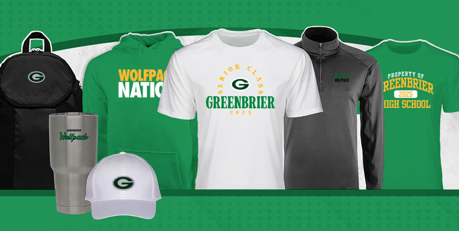 GREENBRIER HIGH SCHOOL WOLFPACK Primary Multi Module Banner: 2024 Q1 Banner