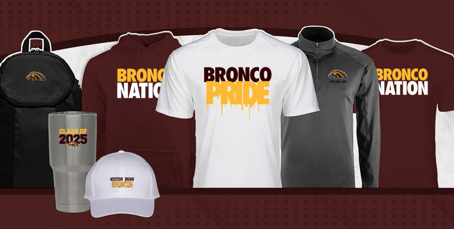 WESTERN BROWN HIGH SCHOOL BRONCOS Primary Multi Module Banner: 2024 Q1 Banner