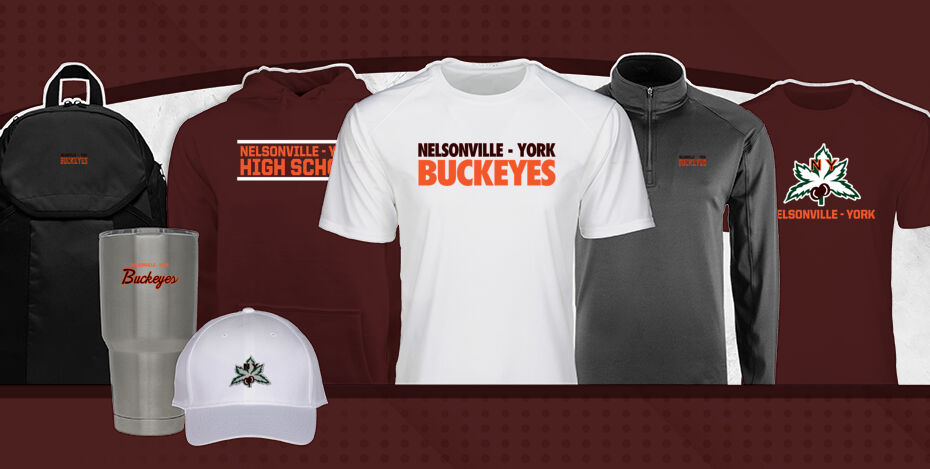 NELSONVILLE-YORK HIGH SCHOOL BUCKEYES Primary Multi Module Banner: 2024 Q1 Banner