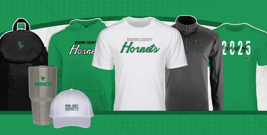 BROWN COUNTY HIGH SCHOOL HORNETS Primary Multi Module Banner: 2024 Q1 Banner