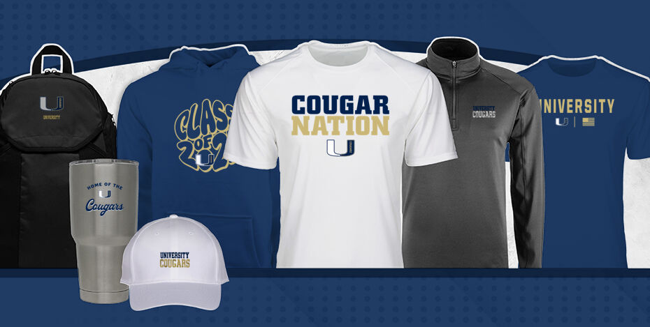 UNIVERSITY HIGH SCHOOL COUGARS Primary Multi Module Banner: 2024 Q1 Banner