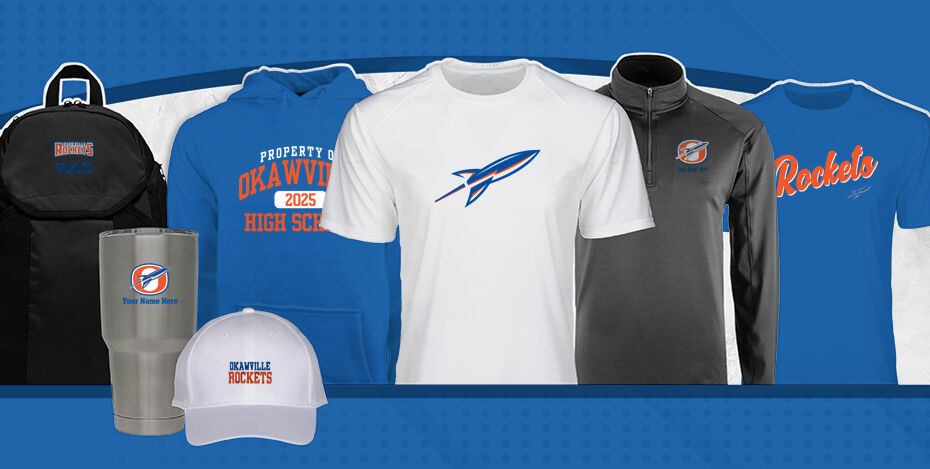 OKAWVILLE HIGH SCHOOL ROCKETS Primary Multi Module Banner: 2024 Q1 Banner