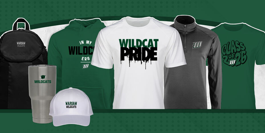 WARSAW HIGH SCHOOL WILDCATS Primary Multi Module Banner: 2024 Q1 Banner