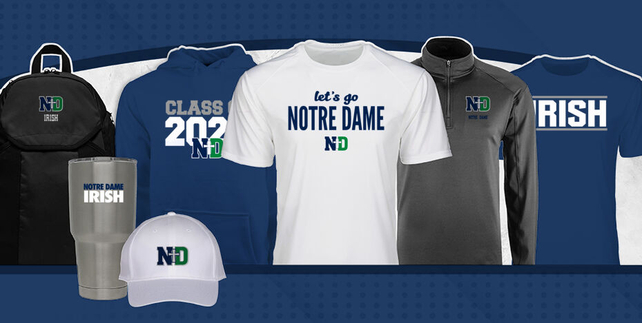 NOTRE DAME HIGH SCHOOL IRISH Primary Multi Module Banner: 2024 Q1 Banner