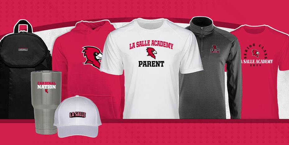 LA SALLE ACADEMY CARDINALS  official sideline store Primary Multi Module Banner: 2024 Q1 Banner