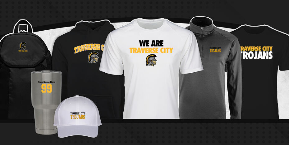TRAVERSE CITY CENTRAL HIGH TROJANS Primary Multi Module Banner: 2024 Q1 Banner