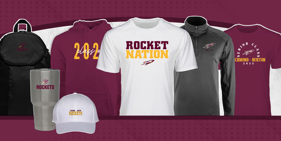 RICHMOND-BURTON HIGH SCHOOL ROCKETS Primary Multi Module Banner: 2024 Q1 Banner