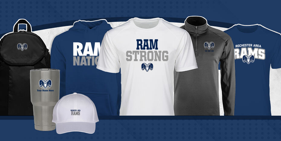 ROCHESTER AREA HIGH SCHOOL RAMS Primary Multi Module Banner: 2024 Q1 Banner