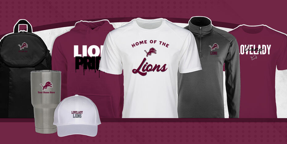 LOVELADY HIGH SCHOOL LIONS Primary Multi Module Banner: 2024 Q1 Banner