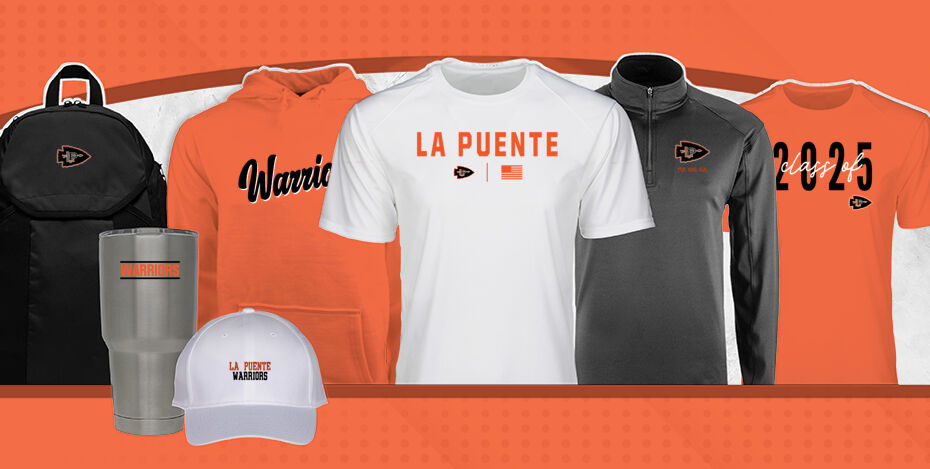 LA PUENTE HIGH SCHOOL WARRIORS Primary Multi Module Banner: 2024 Q1 Banner