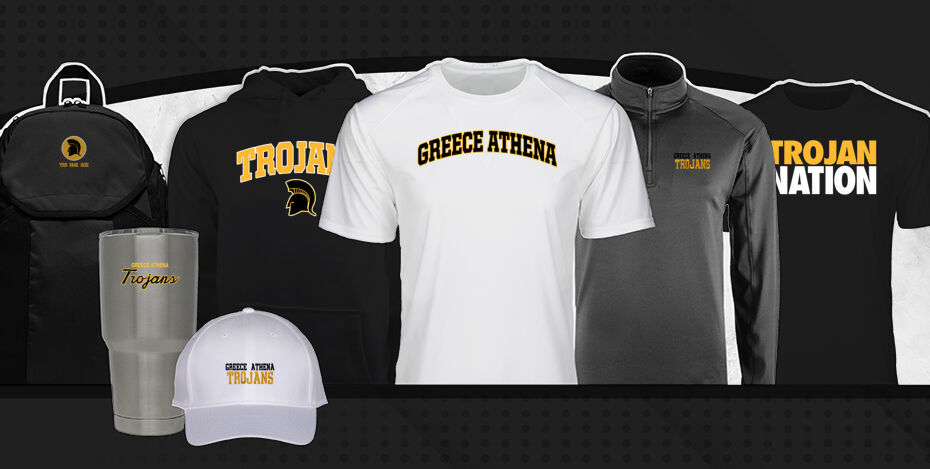 GREECE ATHENA HIGH SCHOOL TROJANS Primary Multi Module Banner: 2024 Q1 Banner