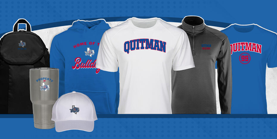 QUITMAN SENIOR HIGH SCHOOL BULLDOGS Primary Multi Module Banner: 2024 Q1 Banner