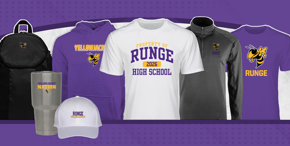 RUNGE HIGH SCHOOL YELLOWJACKETS Primary Multi Module Banner: 2024 Q1 Banner