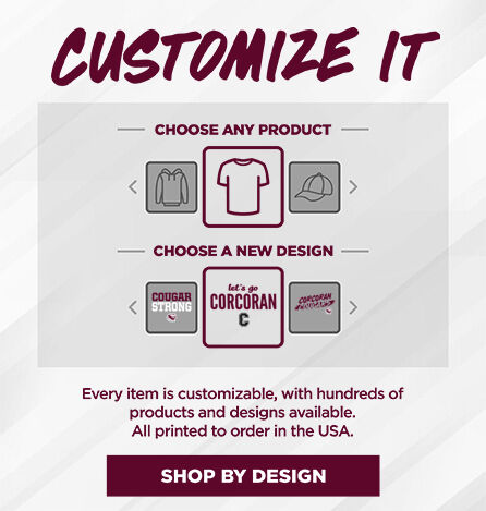 CORCORAN HIGH SCHOOL COUGARS Small Multi Module Banner: 2024 Q1 - Customize It Banner