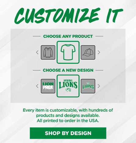 SPRING HIGH SCHOOL LIONS Small Multi Module Banner: 2024 Q1 - Customize It Banner