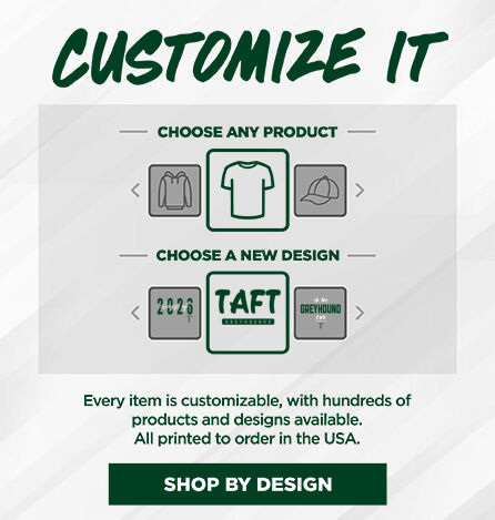 TAFT HIGH SCHOOL GREYHOUNDS Small Multi Module Banner: 2024 Q1 - Customize It Banner