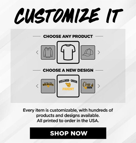 WELLMAN-UNION HIGH SCHOOL WILDCATS Small Multi Module Banner: 2024 Q1 - Customize It Banner