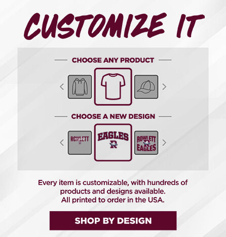 ROWLETT HIGH SCHOOL EAGLES Small Multi Module Banner: 2024 Q1 - Customize It Banner