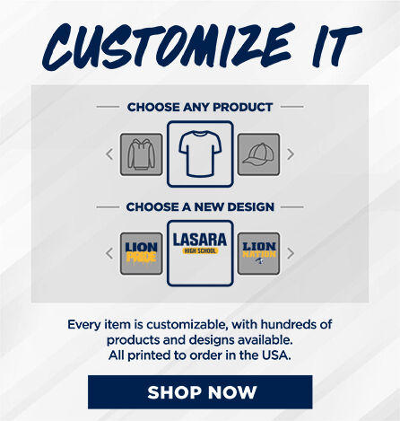 LASARA HIGH SCHOOL LIONS Small Multi Module Banner: 2024 Q1 - Customize It Banner