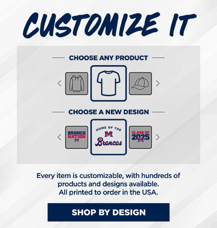 MCKINNEY BOYD HIGH SCHOOL BRONCOS Small Multi Module Banner: 2024 Q1 - Customize It Banner