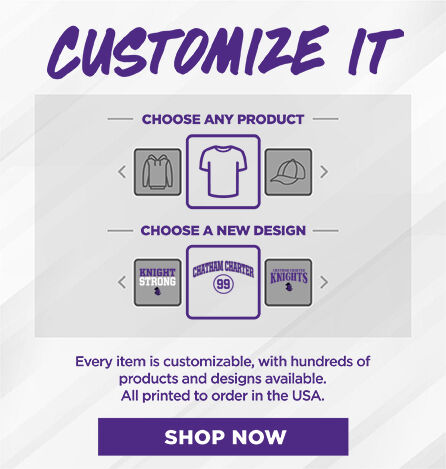 CHATHAM CHARTER HIGH SCHOOL KNIGHTS Small Multi Module Banner: 2024 Q1 - Customize It Banner