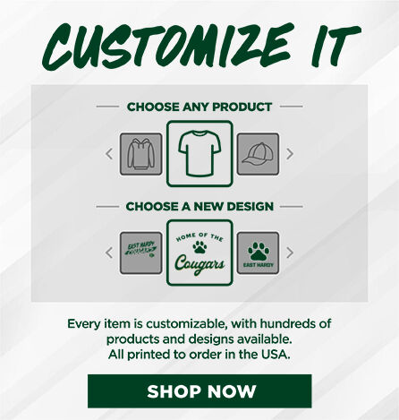 EAST HARDY HIGH SCHOOL COUGARS Small Multi Module Banner: 2024 Q1 - Customize It Banner