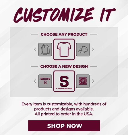 ST. ANNE'S-BELFIELD SCHOOL SAINTS Small Multi Module Banner: 2024 Q1 - Customize It Banner