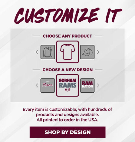 GORHAM HIGH SCHOOL RAMS Small Multi Module Banner: 2024 Q1 - Customize It Banner