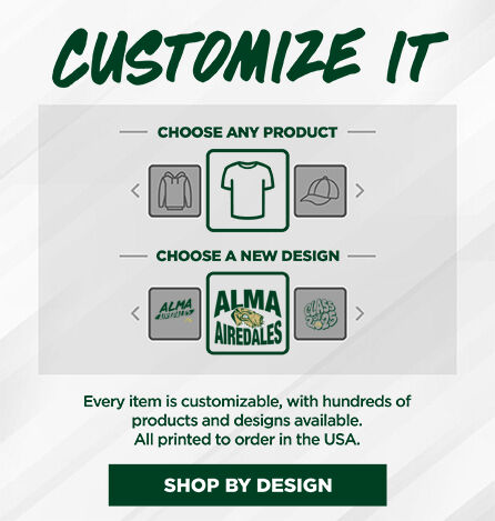 ALMA HIGH SCHOOL AIREDALES Small Multi Module Banner: 2024 Q1 - Customize It Banner