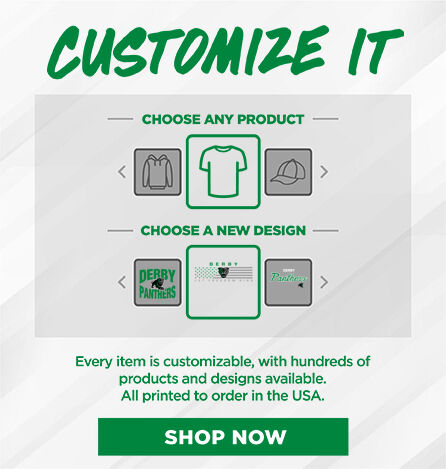 DERBY HIGH SCHOOL PANTHERS Small Multi Module Banner: 2024 Q1 - Customize It Banner