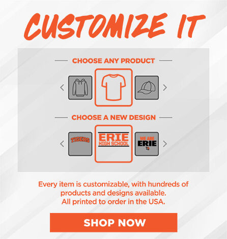 ERIE HIGH SCHOOL TIGERS Small Multi Module Banner: 2024 Q1 - Customize It Banner