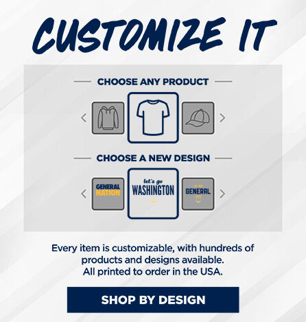 WASHINGTON HIGH SCHOOL GENERALS Small Multi Module Banner: 2024 Q1 - Customize It Banner