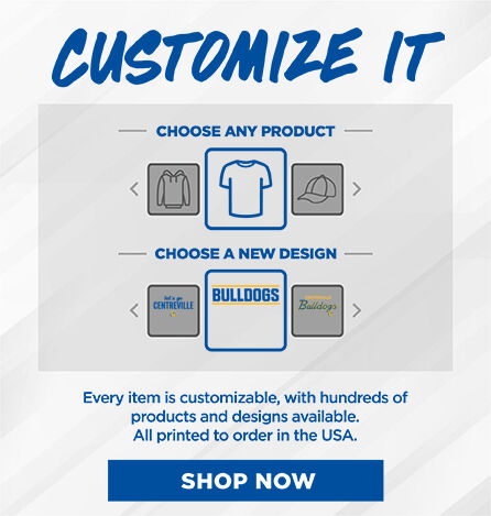 CENTREVILLE HIGH SCHOOL BULLDOGS Small Multi Module Banner: 2024 Q1 - Customize It Banner