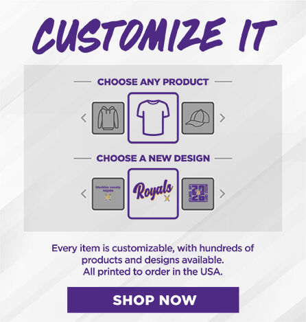 BLECKLEY COUNTY HIGH SCHOOL ROYALS Small Multi Module Banner: 2024 Q1 - Customize It Banner