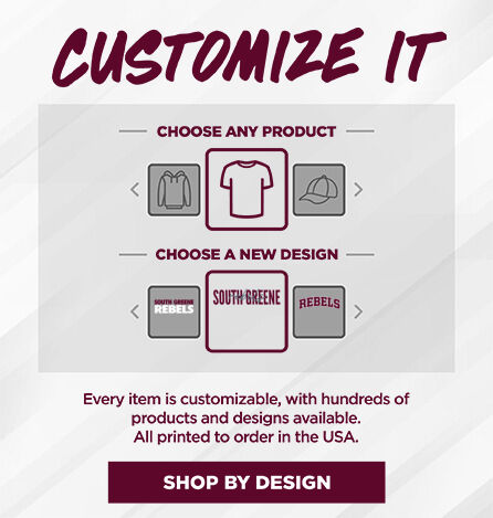 SOUTH GREENE HIGH SCHOOL REBELS Small Multi Module Banner: 2024 Q1 - Customize It Banner