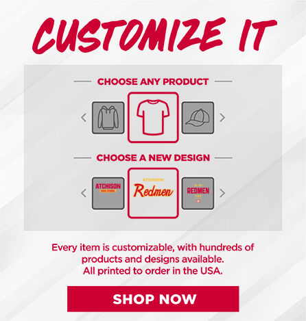 ATCHISON HIGH SCHOOL REDMEN Small Multi Module Banner: 2024 Q1 - Customize It Banner
