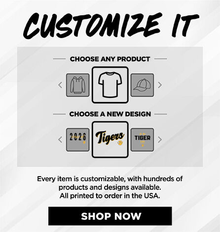 CRESCENT HIGH SCHOOL Tigers official sideline store Small Multi Module Banner: 2024 Q1 - Customize It Banner