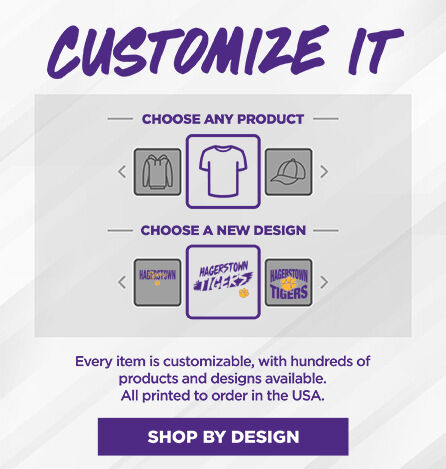 HAGERSTOWN HIGH SCHOOL TIGERS Small Multi Module Banner: 2024 Q1 - Customize It Banner