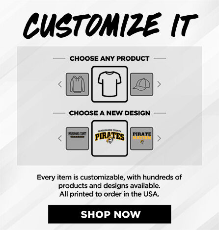 PERQUIMANS COUNTY HIGH SCHOOL PIRATES Small Multi Module Banner: 2024 Q1 - Customize It Banner