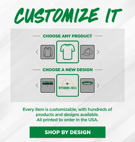 WYOMING AREA HIGH SCHOOL WARRIORS Small Multi Module Banner: 2024 Q1 - Customize It Banner