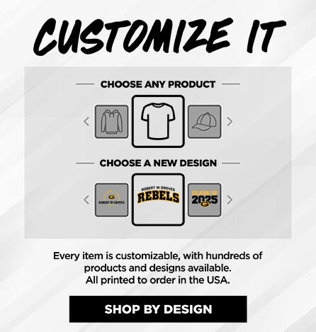 ROBERT W GROVES HIGH SCHOOL REBELS Small Multi Module Banner: 2024 Q1 - Customize It Banner