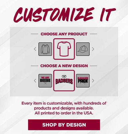 BEEBE BADGERS ONLINE STORE Small Multi Module Banner: 2024 Q1 - Customize It Banner