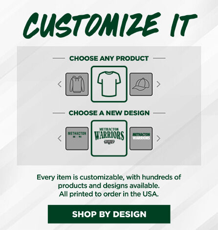 METHACTON WARRIORS The Official Online Store Small Multi Module Banner: 2024 Q1 - Customize It Banner
