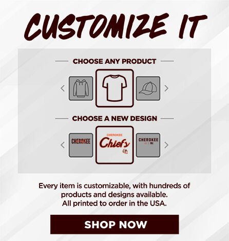 CHEROKEE HIGH SCHOOL CHIEFS Small Multi Module Banner: 2024 Q1 - Customize It Banner